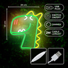 Forever Light neon LED JURASSIC DINO zielony FLNJ02