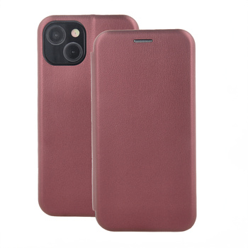 Etui Smart Diva do iPhone 17 Pro Max 6,9" burgundowe