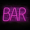 Forever Light neon LED BAR róż Bat + USB FLNE24