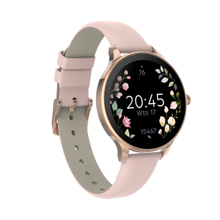 Forever Smartwatch Velora SB-306 Różowe złoto