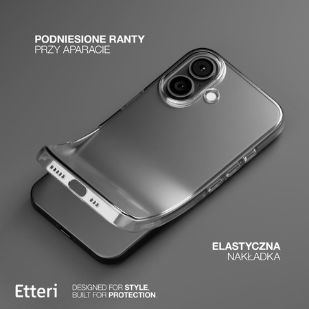 Etui Etteri Clear Case do iPhone 16 Plus 6,7"