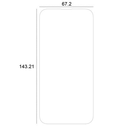 Etteri szkło hybrydowe do iPhone 15 Pro 6,1"
