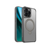 Etui Etteri Matt Mag Ring do iPhone 15 Pro Max 6,7" szare