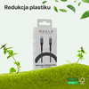 QUALO recycling kabel USB-C/USB-C 3A 1m QRC-CC-01