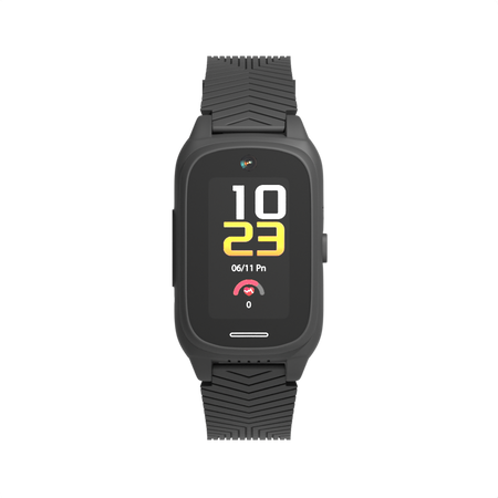 Smartwatch dla seniora Forever Siva ST-100 czarny – zegarek SOS dla babci i dziadka