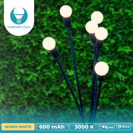 Lampa solarna LED SUNARI FLS-87 świetliki solarne x6 3000K 600mAh Li-Ion Forever Light