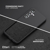 Etui Etteri Silicone Case do Samsung Galaxy S25 Ultra czarne