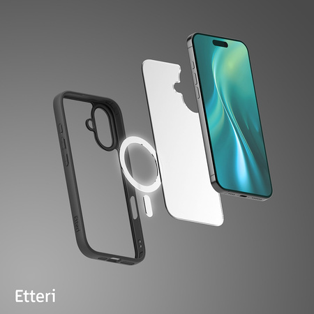 Etui Etteri Matt Mag do Samsung Galaxy A56 5G czarne