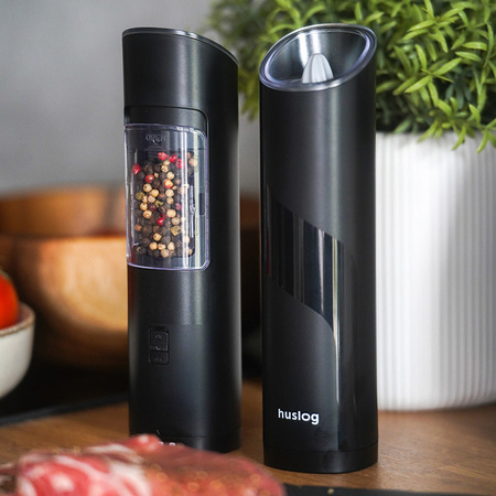 Huslog Zestaw młynków - czarny