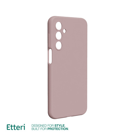 Etui Etteri Silicone Case do Samsung Galaxy A14 jasnoróżowe