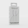 QUALO Recycling kabel USB-C - Lightning 1,5m 2,4A biały QRC-CL-00