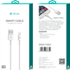 Devia kabel Smart EC080 USB - Lightning 1,0 m 2,1A biały