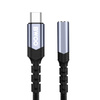BWOO adapter AUX 3.5mm - USB-C czarny BZ47
