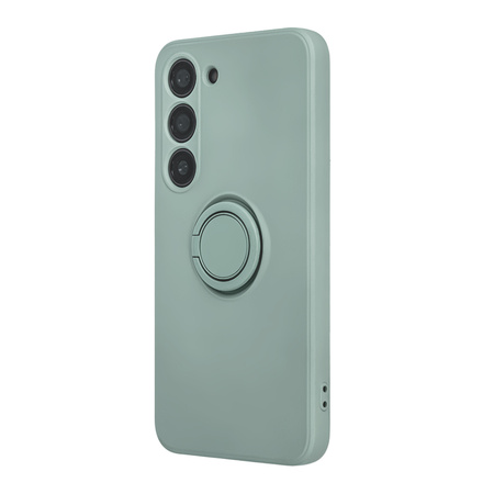 Nakładka Finger Ring do Samsung Galaxy S23 jasnozielona