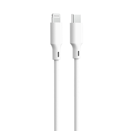Forever kabel recykling USB-C - Lightning 1,5m 2,4A KR12-CL-00 biały