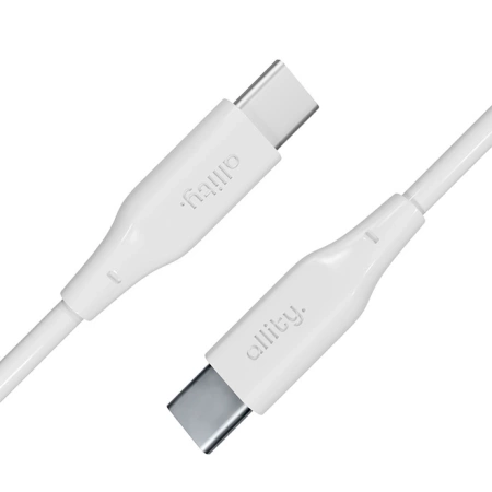 Allity kabel AUC-02 USB-C - USB-C 2,0 m 60W biały