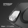 Etui Etteri Matt Mag Ring do iPhone 16 Pro 6,3" czarne