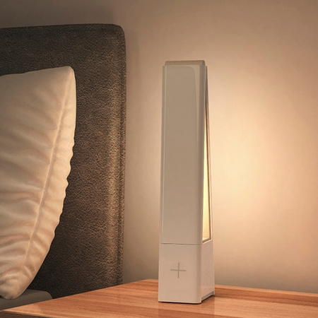 Lampa biurkowa LED 5W składana FLB-110 biało-szara Forever Light