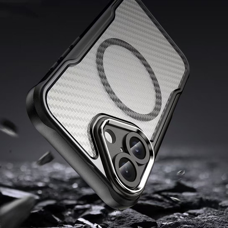 Nakładka Defender Carbon Mag do iPhone 16e czarna