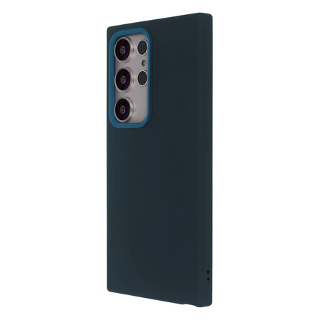 Nakładka Satin Touch do Samsung Galaxy S24 Ultra ciemnoniebieska