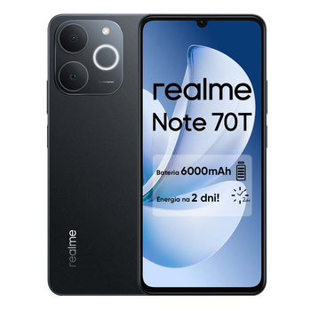 Smartfon Realme Note 70T 4/256 GB Obsidian Black
