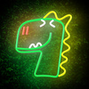 Forever Light neon LED JURASSIC DINO zielony FLNJ02