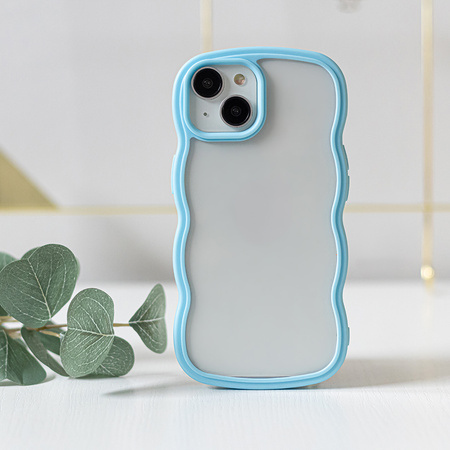 Nakładka Wave do iPhone 14 6,1" niebieska