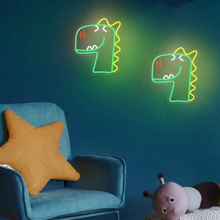 Forever Light neon LED JURASSIC DINO zielony FLNJ02
