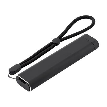 QUALO Zestaw adapterów podróżnych z kablem z podstawką czarny   QZS-P-01