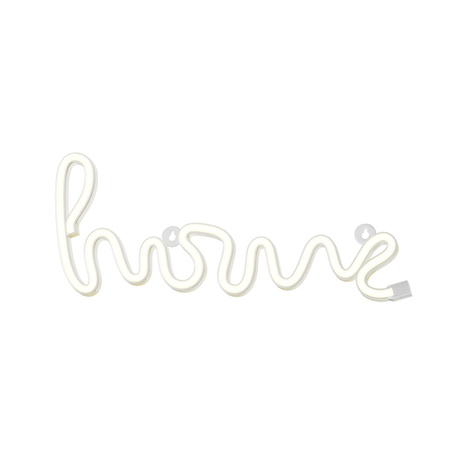 Forever Light neon LED HOME biały ciepły Bat + USB FLNE21