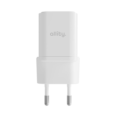 Allity ładowarka sieciowa GaN PD QC ATC-01-20WC 1x USB-C 20W biała