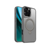 Etui Etteri Matt Mag Ring do iPhone 16 Pro Max 6,9" szare