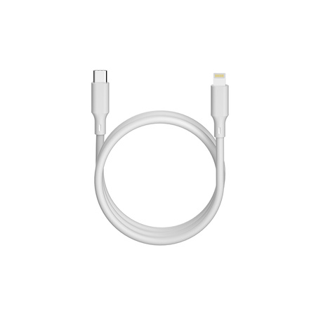 Forever kabel recykling USB-C - Lightning 1,5m 2,4A KR12-CL-00 biały
