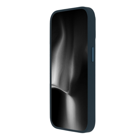 Nakładka Satin Elegant do iPhone 14 Pro 6,1" ciemnoniebieska