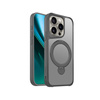 Etui Etteri Matt Mag Ring do iPhone 15 Pro 6,1" szare