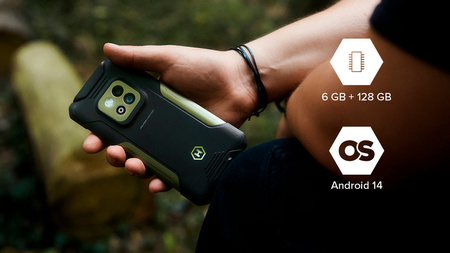 Smartfon Hammer Construction 2 5G 6/128GB Military Edition