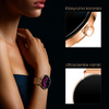 Forever Smartwatch SB-370 Lucca Różowe Złoto - Łaciaty Pasek