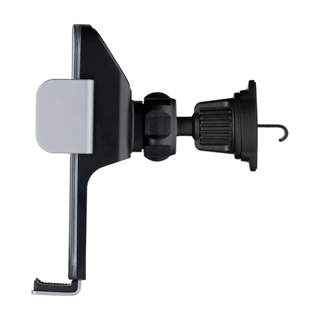 QUALO uchwyt samochodowy do kratki z panelem solarnym czarny QUS-K-PS-01