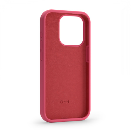 Etui Etteri Silicone Case do iPhone 15 Pro Max 6,7" malinowe