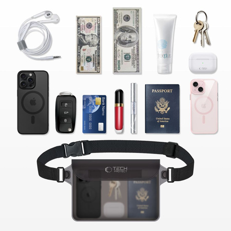 Nerka wodoodporna Tech-Protect UWP10 uniwersalna czarna TTT