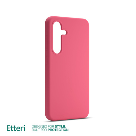 Etui Etteri Silicone Case do Samsung Galaxy S23 malinowe