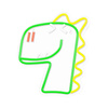 Forever Light neon LED JURASSIC DINO zielony FLNJ02