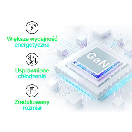 QUALO ładowarka sieciowa Nano PD 45W USB-C USB-A QLSN-CA-45-01