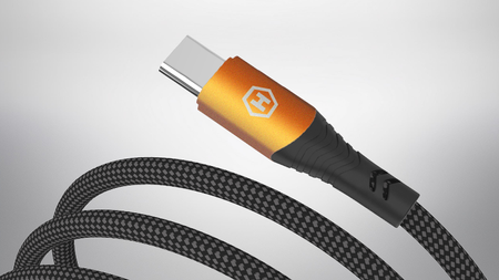 Hammer Kabel USB-C do USB-C 5A 100W 1m czarny