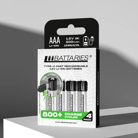 Bateria Liibattaries akumulator Li-On typ AAA 4szt TTT