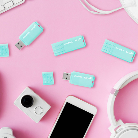 Goodram pendrive 64GB USB 3.0 UME3 Care jasnozielony