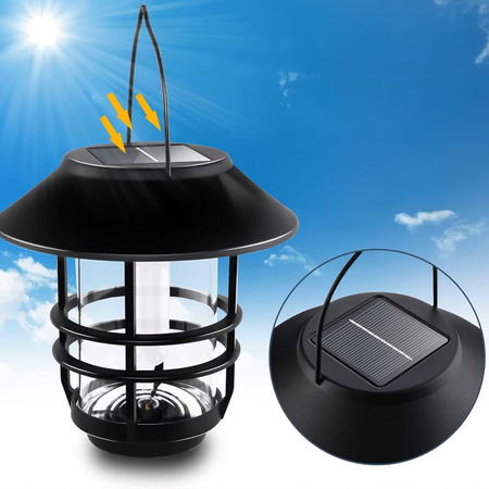 Lampa solarna LED SUNARI FLS-40 Wisząca latarnia 3000K 500mAh Li-Ion Forever Light