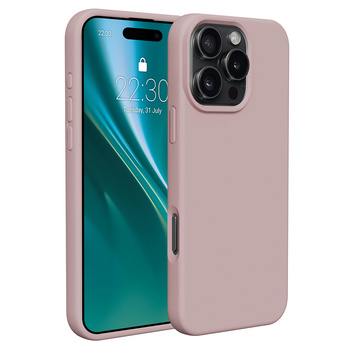 Etui Etteri Silicone Case do iPhone 16 Pro Max 6,9" jasnoróżowe