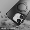 Etui Etteri Matt Mag Ring do iPhone 17 Air czarne