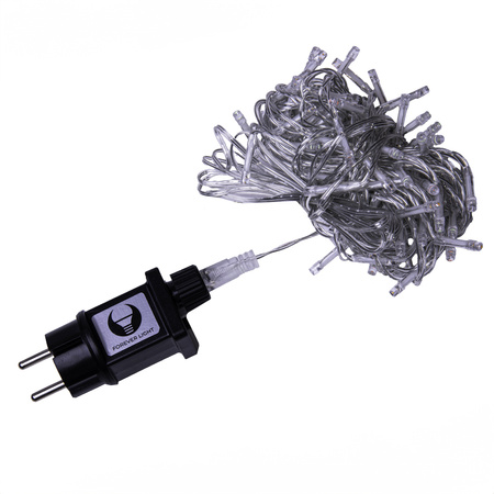 Łańcuch świetlny CLF-10 100LED 8m ciepły biały Forever Light